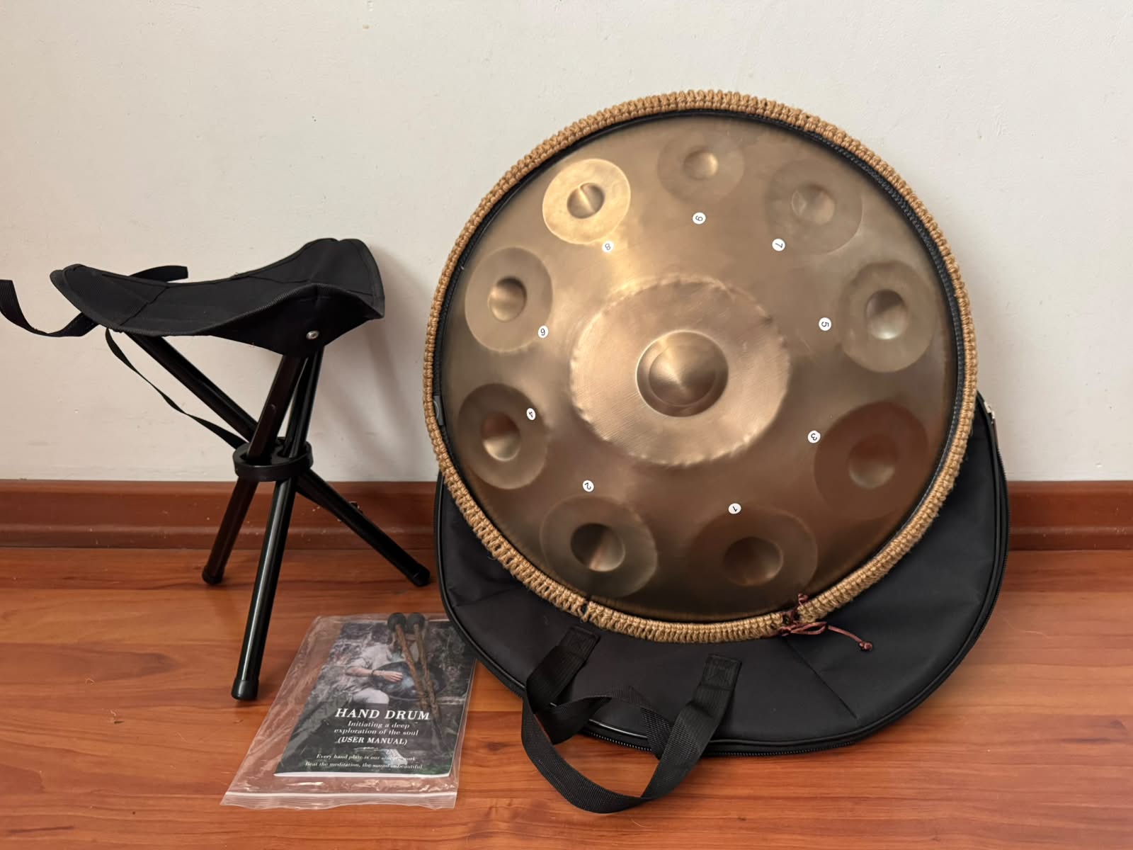 9  NOTES HANDPAN DRUM